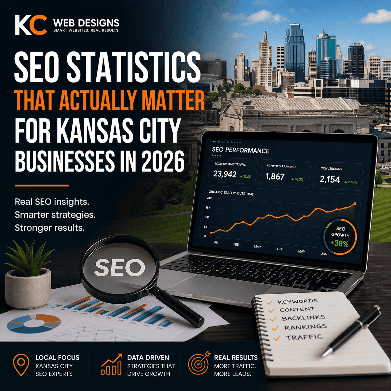 Kansas City SEO statistics and insights for 2026.