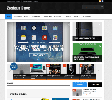 Apple iPad Mini Wi-Fi + 4G LTE (AT&T), 16GB, white and silver, featured on Zealous Buys.