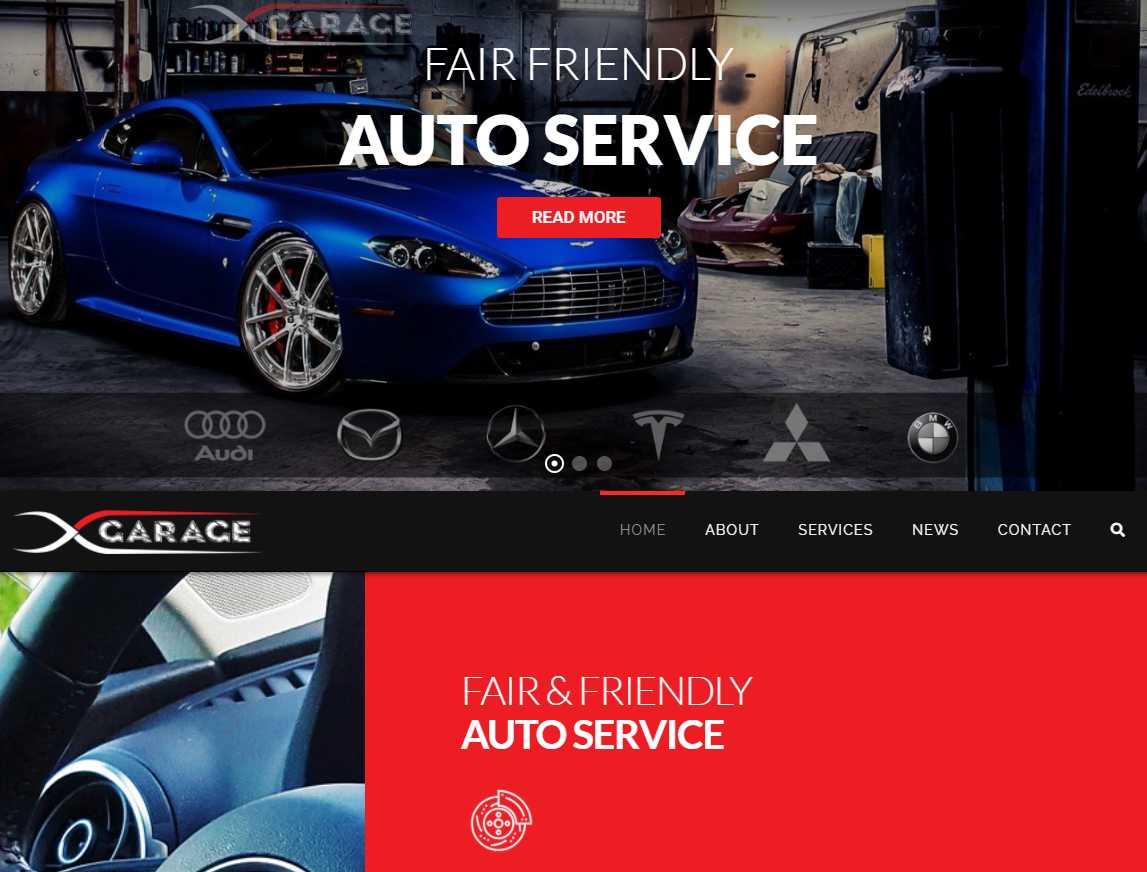Auto Repair Shops 5 Auto Repair Shops web design
