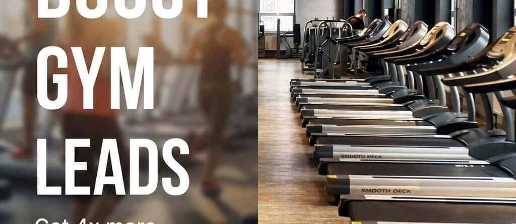 Modern gym interior with treadmills, promoting high-converting website strategies.