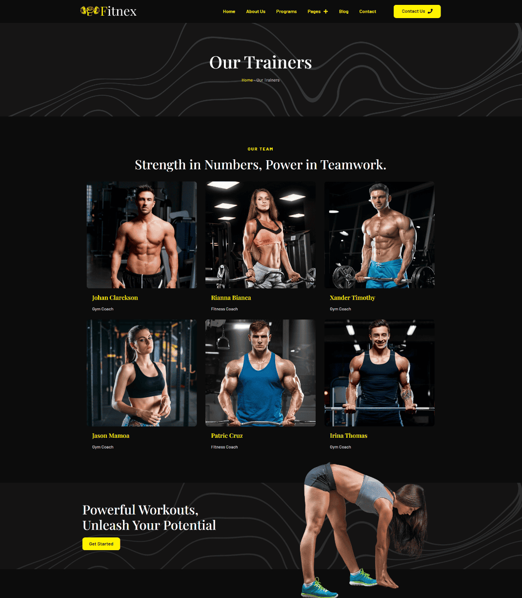 KC Web Designs - Fitness Trainers & Gyms web design Kansas City