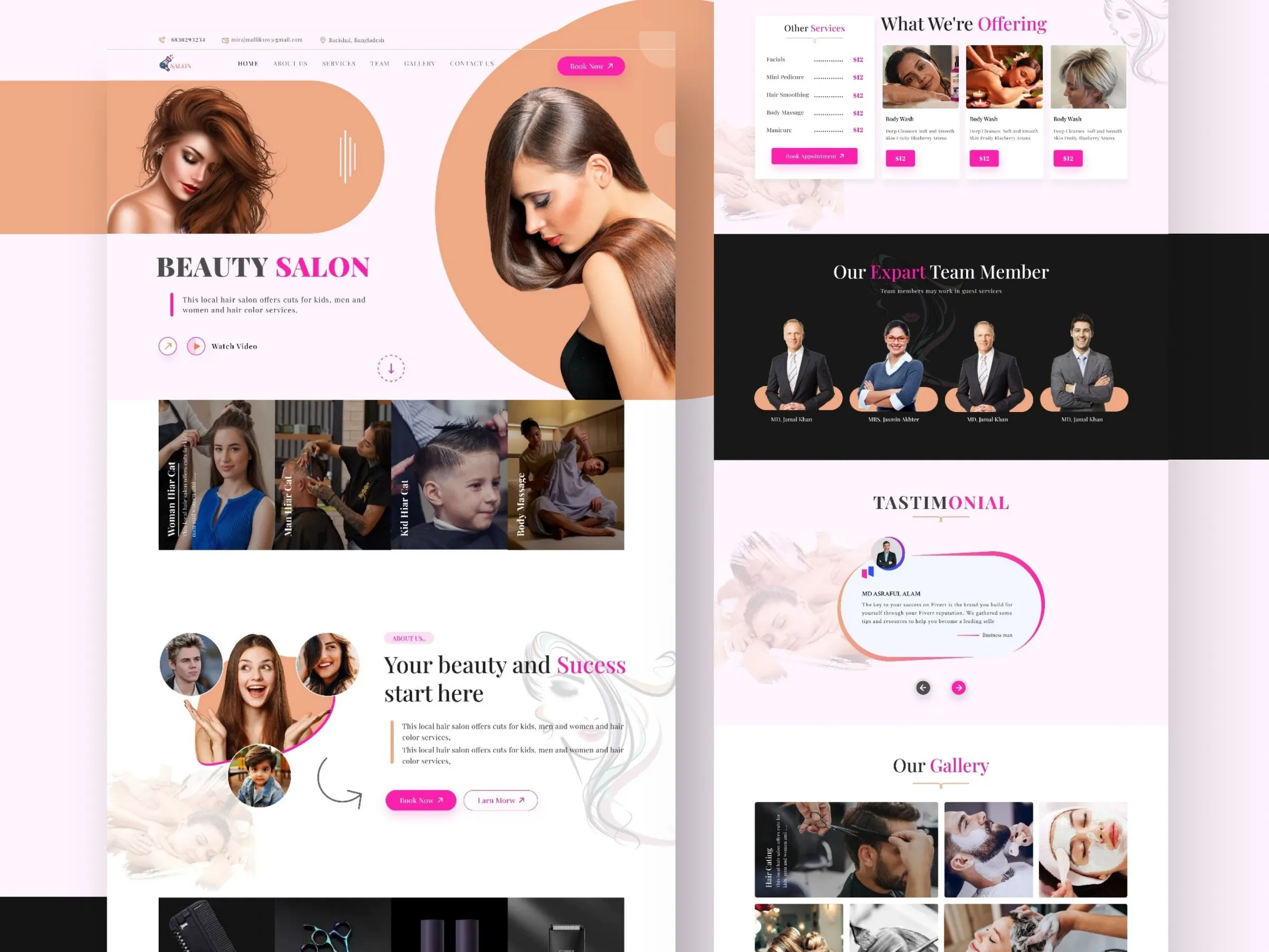 Web Design & SEO for Hair Salons