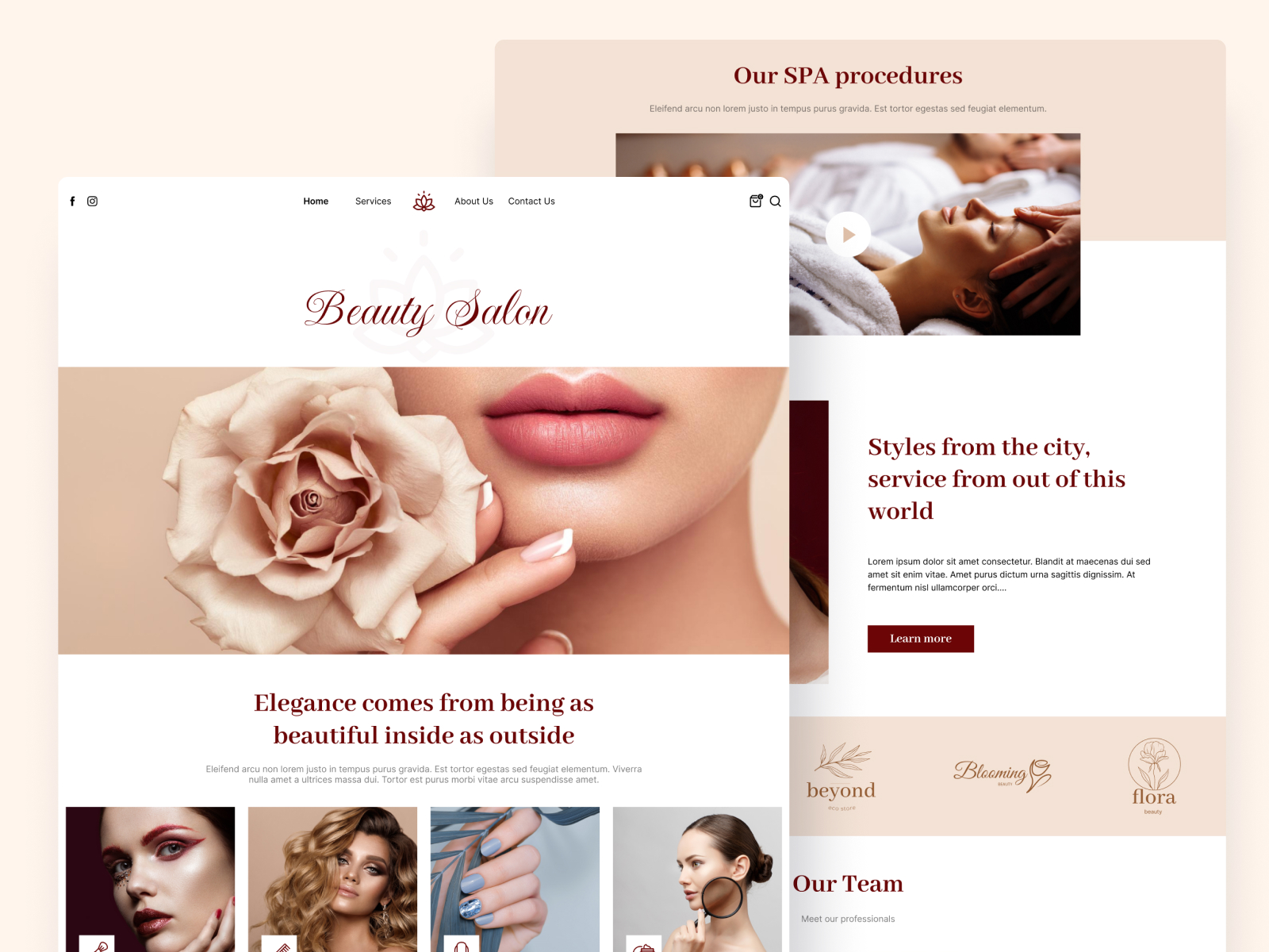 Web Design & SEO for Hair Salons