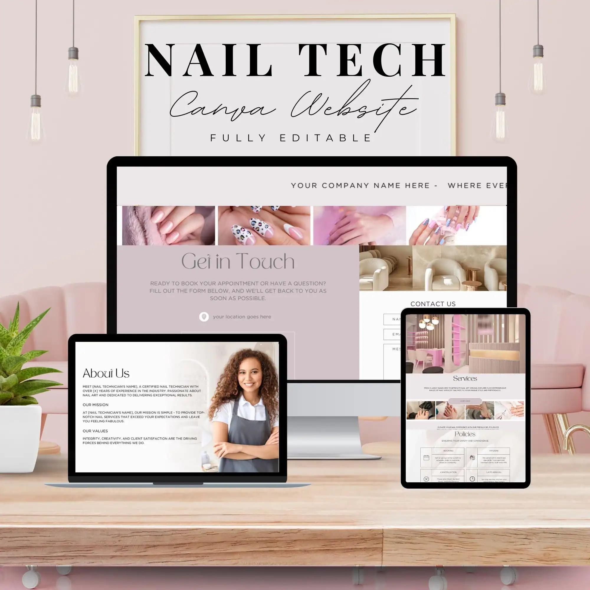 Web Design & SEO for Nail Salons