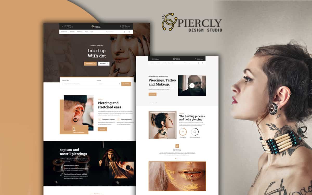 Web Design & SEO for Tattoo & Piercing Studios
