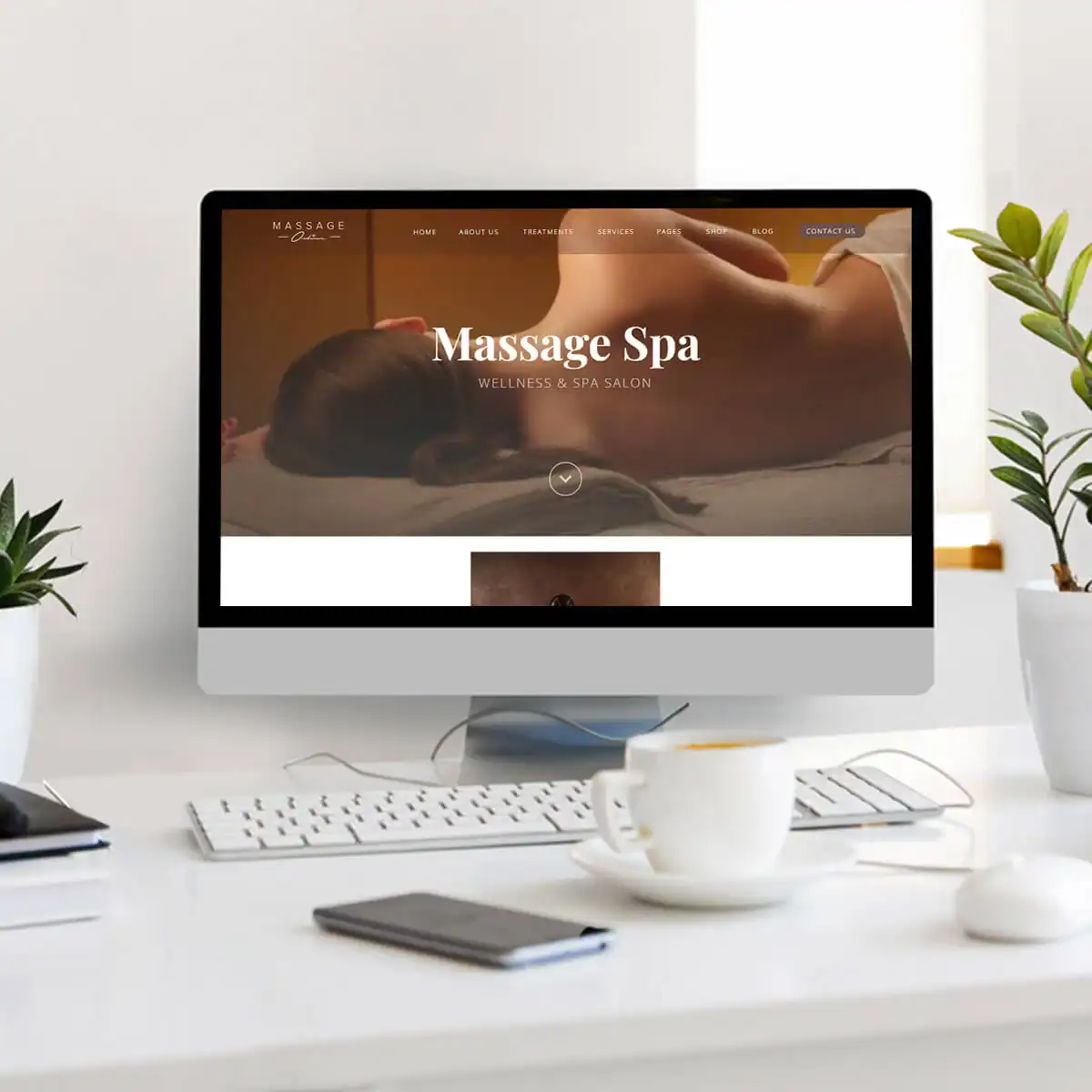 KC Web Designs - Day Spas & Massage Therapists web design Kansas City