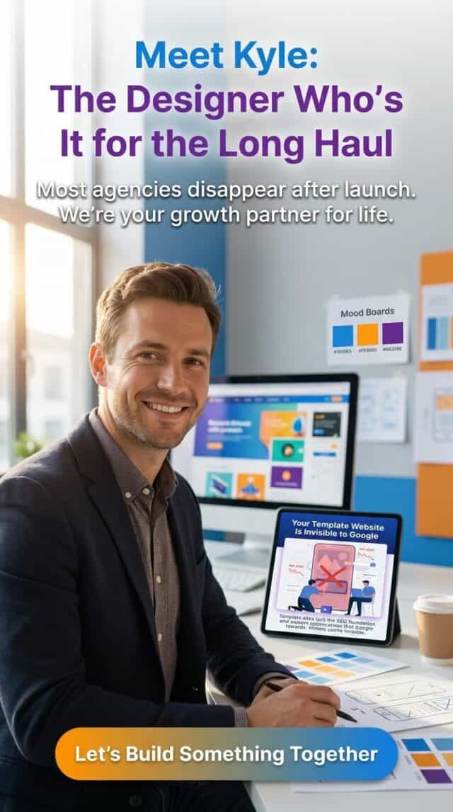 The designer behind Leawood web solutions and SEO services.