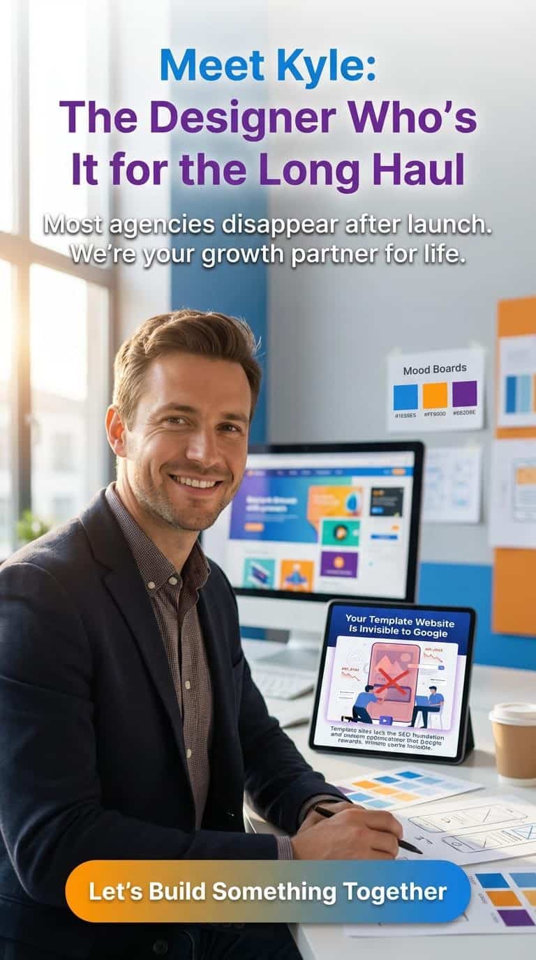 The designer behind Leawood web solutions and SEO services.