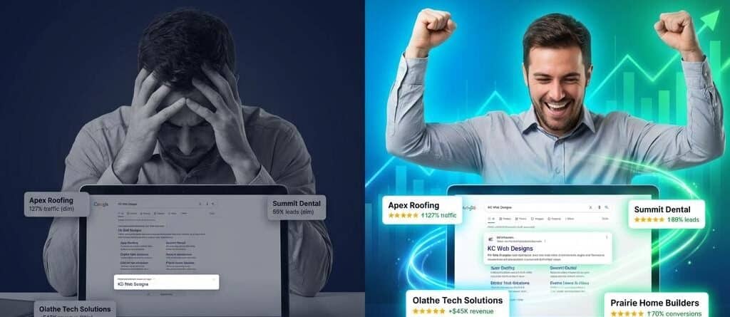 Example of a successful, high-converting website design for 2026.