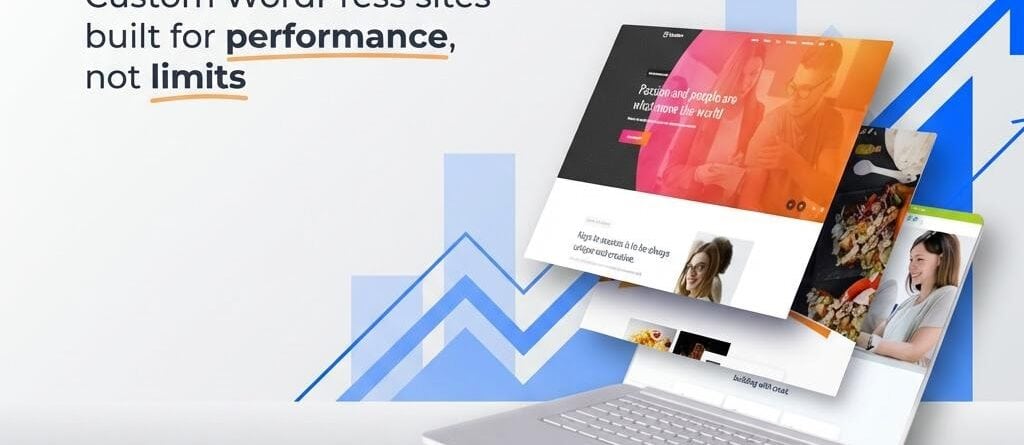 Custom WordPress website design focused on performance and SEO in Kansas City.