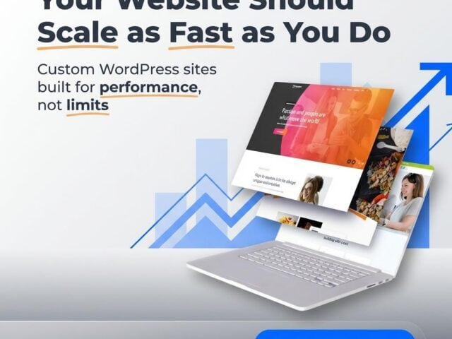Custom WordPress website design focused on performance and SEO in Kansas City.
