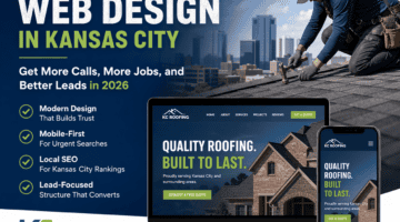 Roofing web design in Kansas City to boost leads and online presence in 2026.
